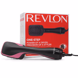Revlon RVDR5212E messa in piega Spazzola ad aria calda Caldo Nero, Rosa 800 W 2,5 m