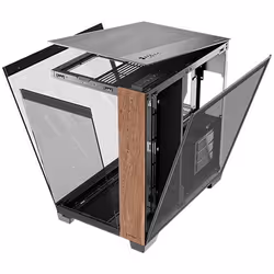 Antec C8 Wood Full Tower Nero, Legno - Vista aggiuntiva 8