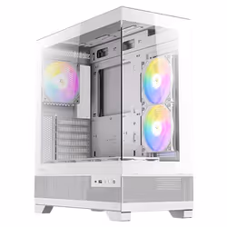 Antec CX700 ARGB, Midi Tower, PC, Bianco, ATX, ITX, micro ATX, Vetro, Acciaio, 16 cm