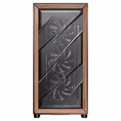 Antec 0-761345-10133-2 computer case Midi Tower Nero, Legno - Vista aggiuntiva 5