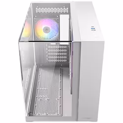 Antec CX600M Trio ARGB White Mini Tower Trasparente, Bianco - Vista aggiuntiva 4