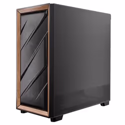 Antec FLUX SE Midi Tower Nero, Legno - Vista aggiuntiva 6
