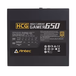 Antec HCG650 alimentatore per computer 650 W 20+4 pin ATX ATX Nero - Vista aggiuntiva 4