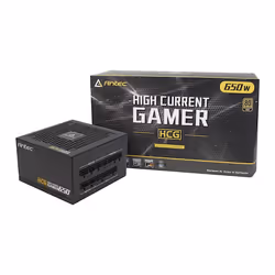 Antec HCG650 alimentatore per computer 650 W 20+4 pin ATX ATX Nero - Vista aggiuntiva 5