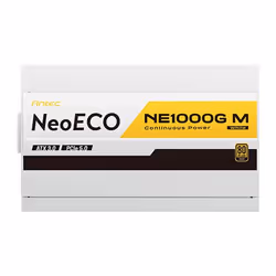 Antec Neo ECO Modular NE1000G M White ATX 3.0 alimentatore per computer 1000 W 20+4 pin ATX Bianco - Vista aggiuntiva 8