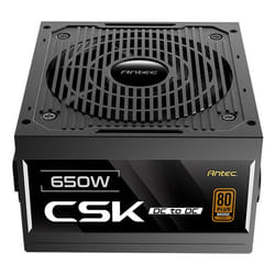 Antec CSK650DC EC alimentatore per computer 650 W 20+4 pin ATX ATX Nero