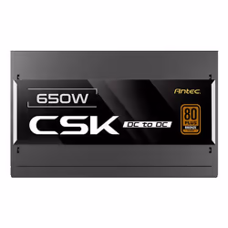Antec CSK650DC EC alimentatore per computer 650 W 20+4 pin ATX ATX Nero - Vista aggiuntiva 7