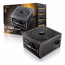 Antec CSK650DC EC alimentatore per computer 650 W 20+4 pin ATX ATX Nero - Vista aggiuntiva 8