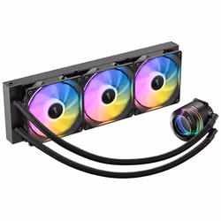Antec Vortex Lum 360 ARGB Processore Kit di raffreddamento a liquido 12 cm Nero - Vista aggiuntiva 4