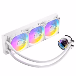 Antec Vortex Lum 360 White ARGB Processore Kit di raffreddamento a liquido 12 cm Bianco - Vista aggiuntiva 4