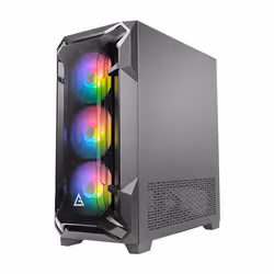 Antec DF600 Flux Midi Tower Nero - Vista aggiuntiva 4