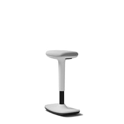 Trendoffice to-swift Seduta imbottita Bianco Tessuto, Poliestere Plastica Rotelle 1 pz