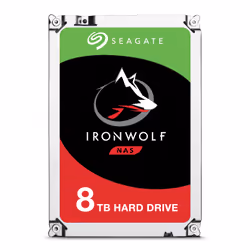 Seagate IronWolf ST8000VN0022, 8 TB, 7200 Giri/min, 256 MB, 3.5", Serial ATA III