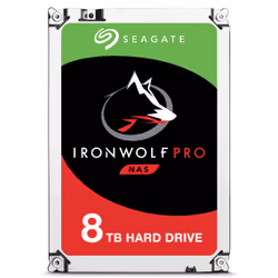 Seagate IronWolf Pro ST8000NE0004, 8 TB, 7200 Giri/min, 256 MB, 3.5", Serial ATA III