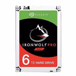 Seagate IronWolf Pro ST6000NE000, 6 TB, 7200 Giri/min, 256 MB, 3.5", Serial ATA III