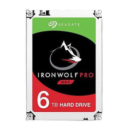 Seagate IronWolf Pro ST6000NE000 disco rigido interno 6 TB 7200 Giri/min 256 MB 3.5" Serial ATA III