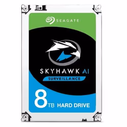 Seagate SkyHawk AI, 8 TB, 7200 Giri/min, 256 MB, 3.5", Serial ATA III