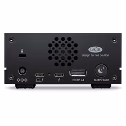 LaCie 1big Dock disco rigido esterno 8 TB 7200 Giri/min 3.5" USB tipo A 3.2 Gen 1 (3.1 Gen 1) Nero - Vista aggiuntiva 7