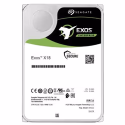 Seagate Exos X18, 14 TB, 7200 Giri/min, 256 MB, 3.5", Serial ATA III
