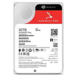 Seagate IronWolf Pro ST32000NT000 disco rigido interno 32 TB 7200 Giri/min 3.5" Serial ATA III - Vista aggiuntiva 4