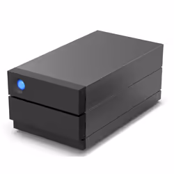 LaCie 2big RAID, 48 TB, HDD, 3.5", 2,8 kg, Desktop, Nero