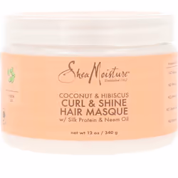 Maschera per capelli ricci e lucenti Cocco E Ibiscus 340 gr