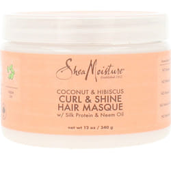 Maschera per capelli ricci e lucenti Cocco E Ibiscus 340 gr