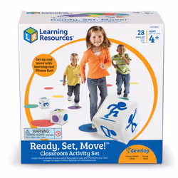 Learning Resources Ready, Set, Move Classroom Activity Set - Vista aggiuntiva 3
