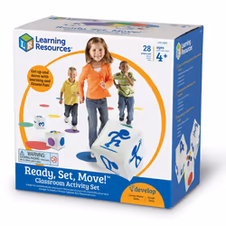 Learning Resources Ready, Set, Move Classroom Activity Set - Vista aggiuntiva 5