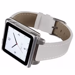 Hex HX1141-WHTE, Band, Orologio intelligente, Bianco, Apple, Pelle