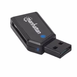 Manhattan 101677 lettore di schede USB 2.0 Nero