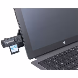 Manhattan 101981 lettore di schede USB 3.2 Gen 1 (3.1 Gen 1) Type-A Nero - Vista aggiuntiva 7