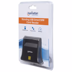 Manhattan 102025 lettore di card readers Interno USB USB 2.0 Nero - Vista aggiuntiva 6