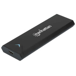 Manhattan 130530 contenitore di unità di archiviazione Box esterno SSD Nero M.2