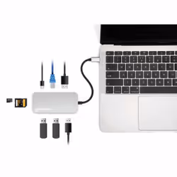 Manhattan 130615 replicatore di porte e docking station per laptop Cablato USB 3.2 Gen 1 (3.1 Gen 1) Type-C Alluminio - Vista aggiuntiva 7