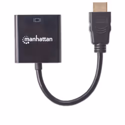 Manhattan 151467 cavo e adattatore video 0,3 m HDMI tipo A (Standard) VGA (D-Sub) Nero - Vista aggiuntiva 4
