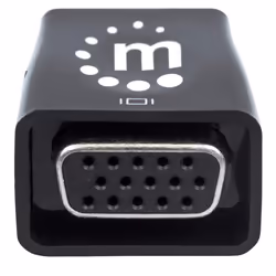 Manhattan 151542 adattatore per inversione del genere dei cavi HDMI VGA, 3.5mm Nero - Vista aggiuntiva 6