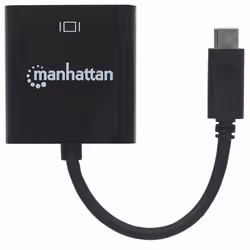Manhattan 152020 adattatore grafico USB 3840 x 2160 Pixel Nero - Vista aggiuntiva 4