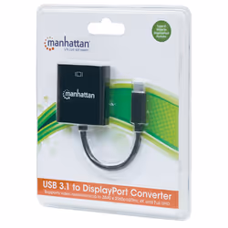 Manhattan 152020 adattatore grafico USB 3840 x 2160 Pixel Nero - Vista aggiuntiva 5