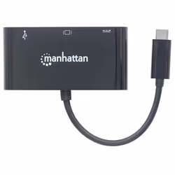 Manhattan 152044 adattatore grafico USB 1920 x 1200 Pixel Nero - Vista aggiuntiva 5