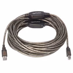 Manhattan 152389 cavo USB USB 2.0 15 m USB A USB B Nero - Vista aggiuntiva 5