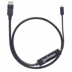 Manhattan 152471 cavo e adattatore video 1 m USB tipo-C DisplayPort Nero - Vista aggiuntiva 5