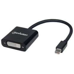 Manhattan 152549 cavo e adattatore video 0,195 m Mini DisplayPort DVI-I Nero