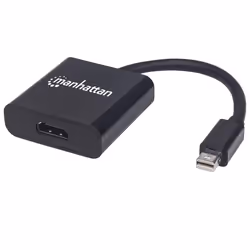 Manhattan 152570, Mini DisplayPort, HDMI tipo A (Standard), Maschio, Femmina, Dritto, Dritto