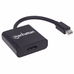 Manhattan 152570 cavo e adattatore video Mini DisplayPort HDMI tipo A (Standard) Nero