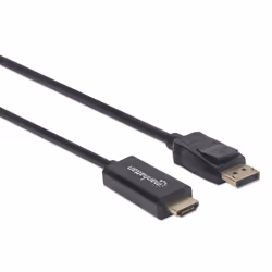 Manhattan 152679 cavo e adattatore video 1,8 m DisplayPort HDMI Nero