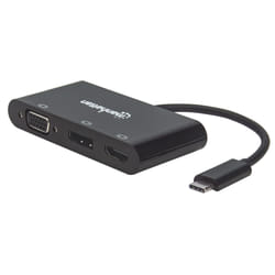Manhattan 152990 adattatore grafico USB Nero