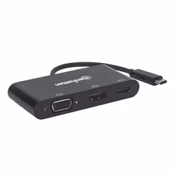 Manhattan 152990 adattatore grafico USB Nero