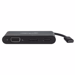 Manhattan 152990 adattatore grafico USB Nero