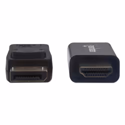 Manhattan 153195 cavo e adattatore video 1 m DisplayPort HDMI Nero